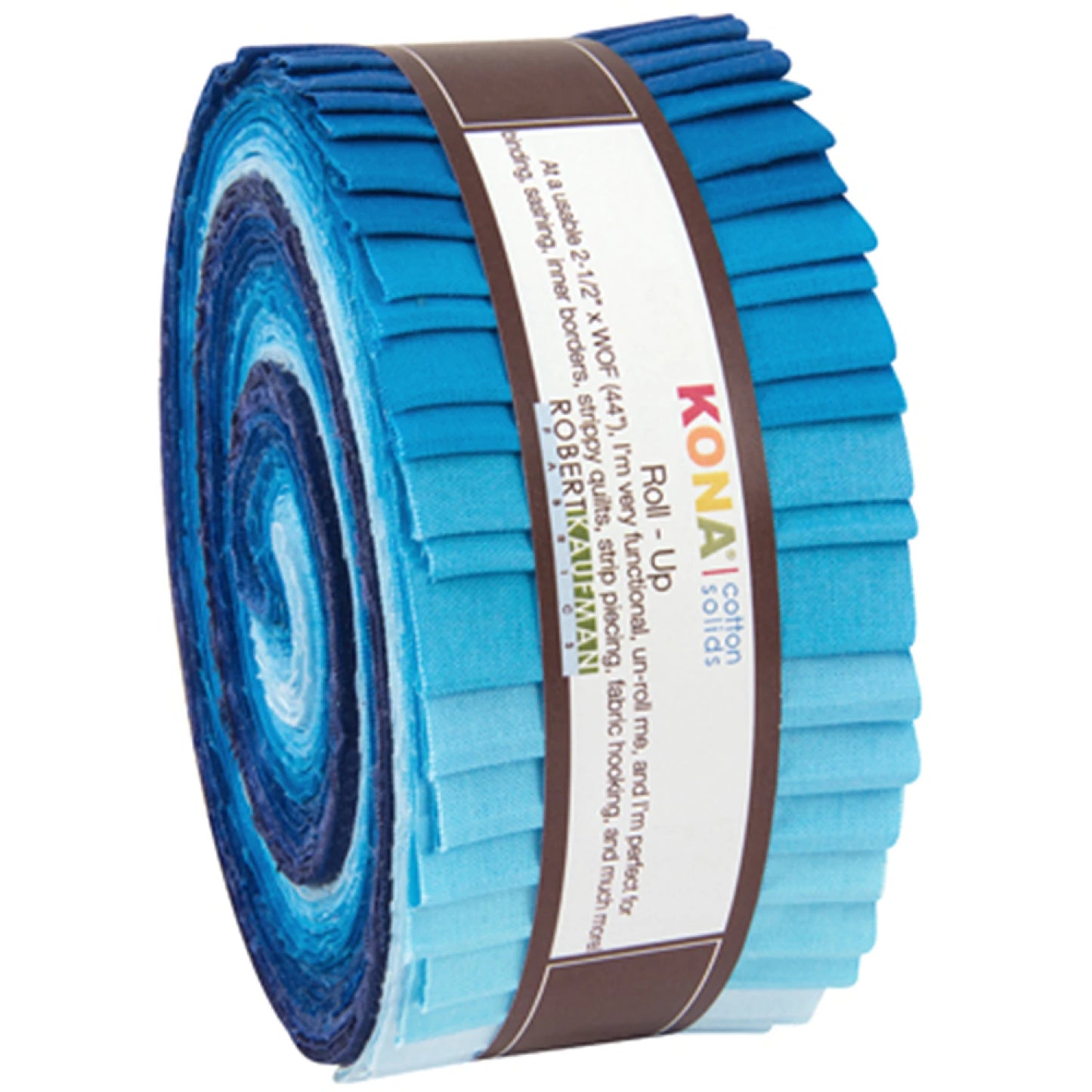Jelly Roll - 40 piece Sky Gazer Kona Solids - Robert Kaufman Cotton