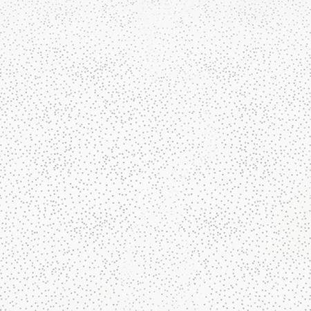 Snow/Silver Sparkle Glitter - Shannon Fabrics Cuddle Minky