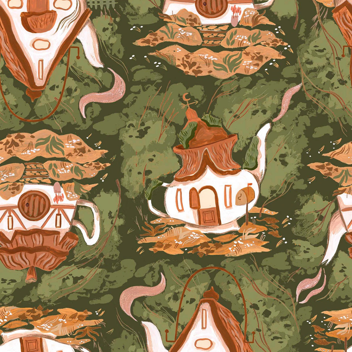 Multi Tea Party - Bramble Bakery - Dear Stella Cotton