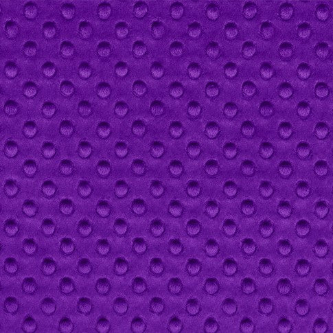 Purple Dimple - Shannon Fabrics Cuddle Minky