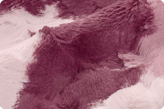 CLEARANCE Roses Sherbet Luxe - Shannon Fabrics Cuddle Minky