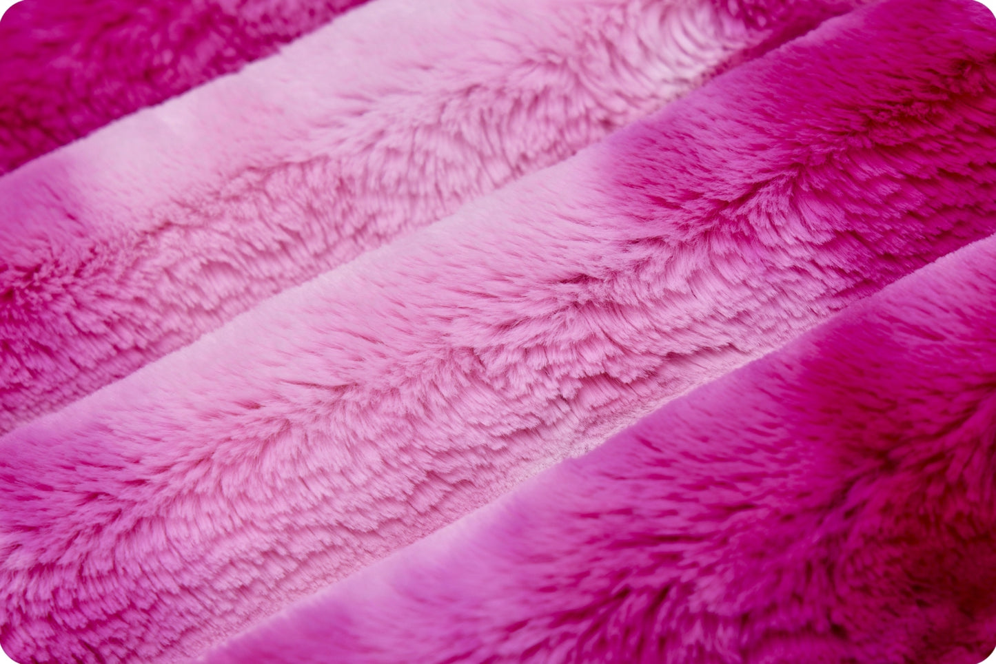 Cerise Fusion Bunny - Shannon Fabrics Cuddle Minky