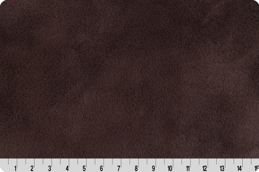 Chocolate Luxe Encore - Shannon Fabrics Cuddle Minky