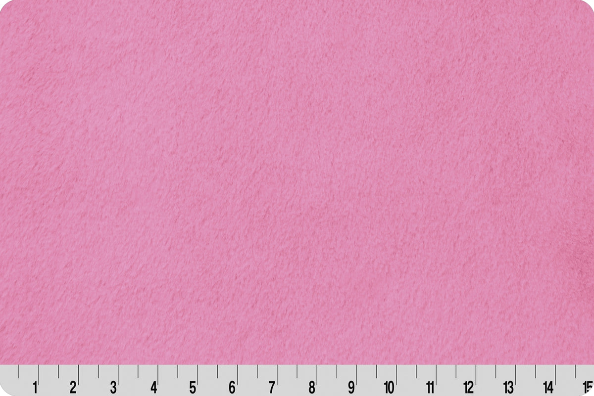 Hot Pink Luxe Encore - Shannon Fabrics Cuddle Minky
