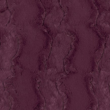 Plumwine Glacier - Shannon Fabrics Cuddle Minky (LCGLACIERPLUMWINE)