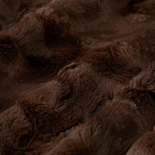 Chocolate Hide - Shannon Fabrics Cuddle Minky (lchidechocolate)