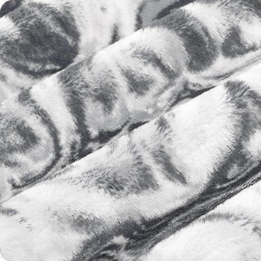 CLEARANCE Chrome Limestone Luxe - Shannon Fabrics Cuddle Minky