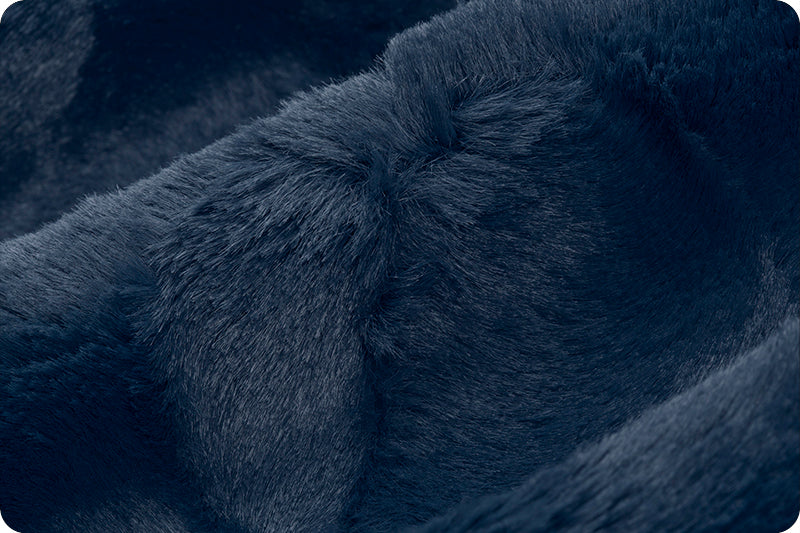 Navy 80" Wide Mirage Luxe - Shannon Fabrics Cuddle Minky