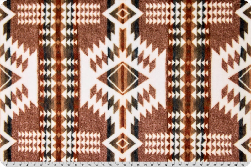 CLEARANCE Luxe Woodland Outwest Multi - Shannon Fabrics Cuddle Minky