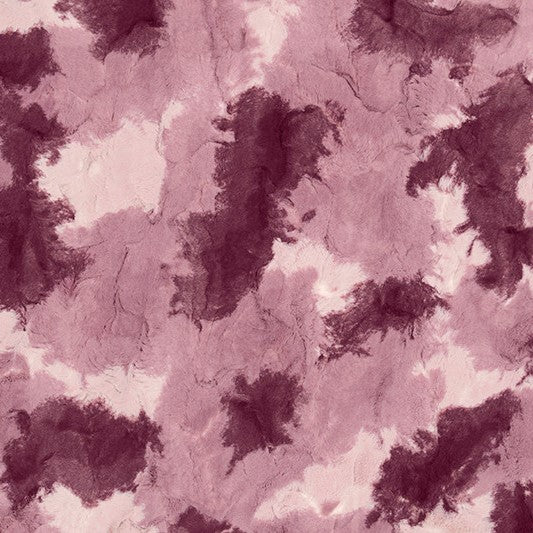 Roses Sherbet Luxe - Shannon Fabrics Cuddle Minky