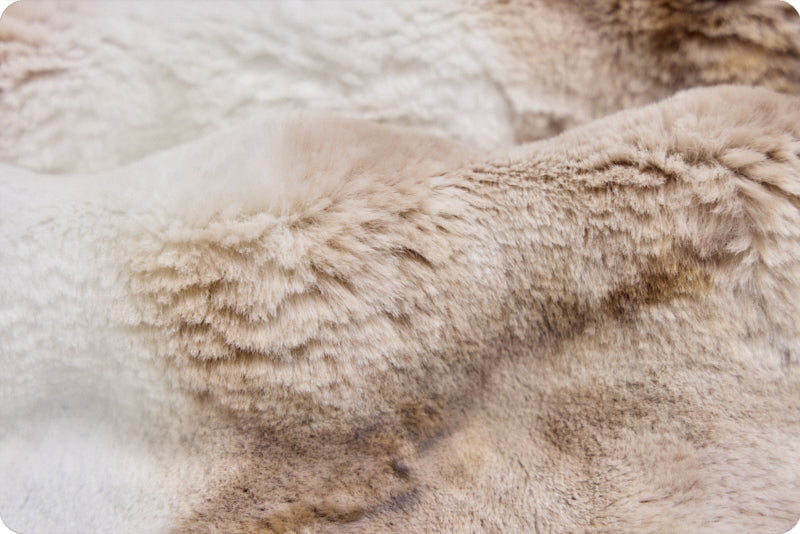 Truffle Powderpuff Sorbet - Shannon Fabrics Cuddle Minky (lcspowderpufftruffle)