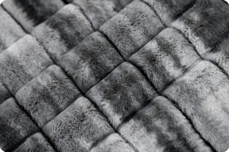 Alloy Sydney Wave - Shannon Fabrics Cuddle Minky (LCSWAVE-LEALLOY)