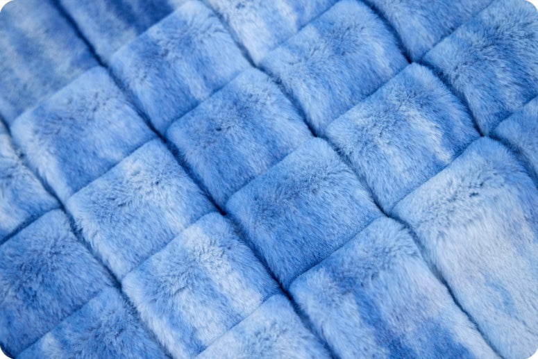 Blue Sky Sydney Wave - Shannon Fabrics Cuddle Minky ( LCSWAVE-LEBLUESKY)