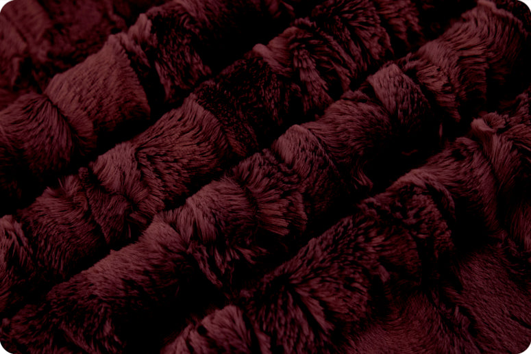 Black Cherry Willow - Shannon Fabrics Cuddle Minky (LCWILLOWBLACKCHERRY)