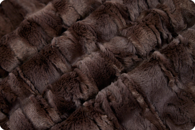 Chocolate Willow - Shannon Fabrics Cuddle Minky (LCWILLOWCHOCOLATE)