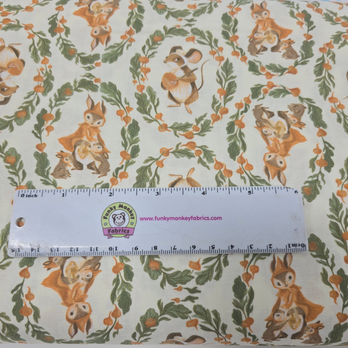 Mice & Easy on Cream - Bramble Bakery - Dear Stella Cotton