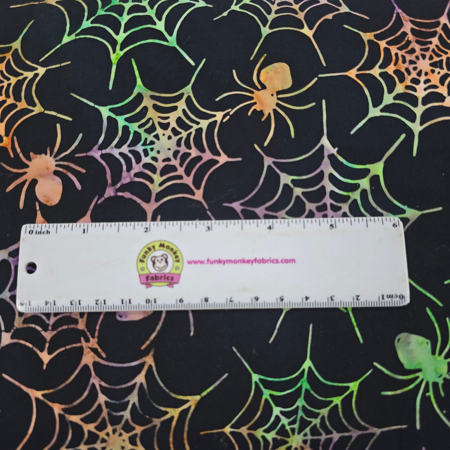 Tonga Haunted Spiderwebs - Timeless Treasures Cotton