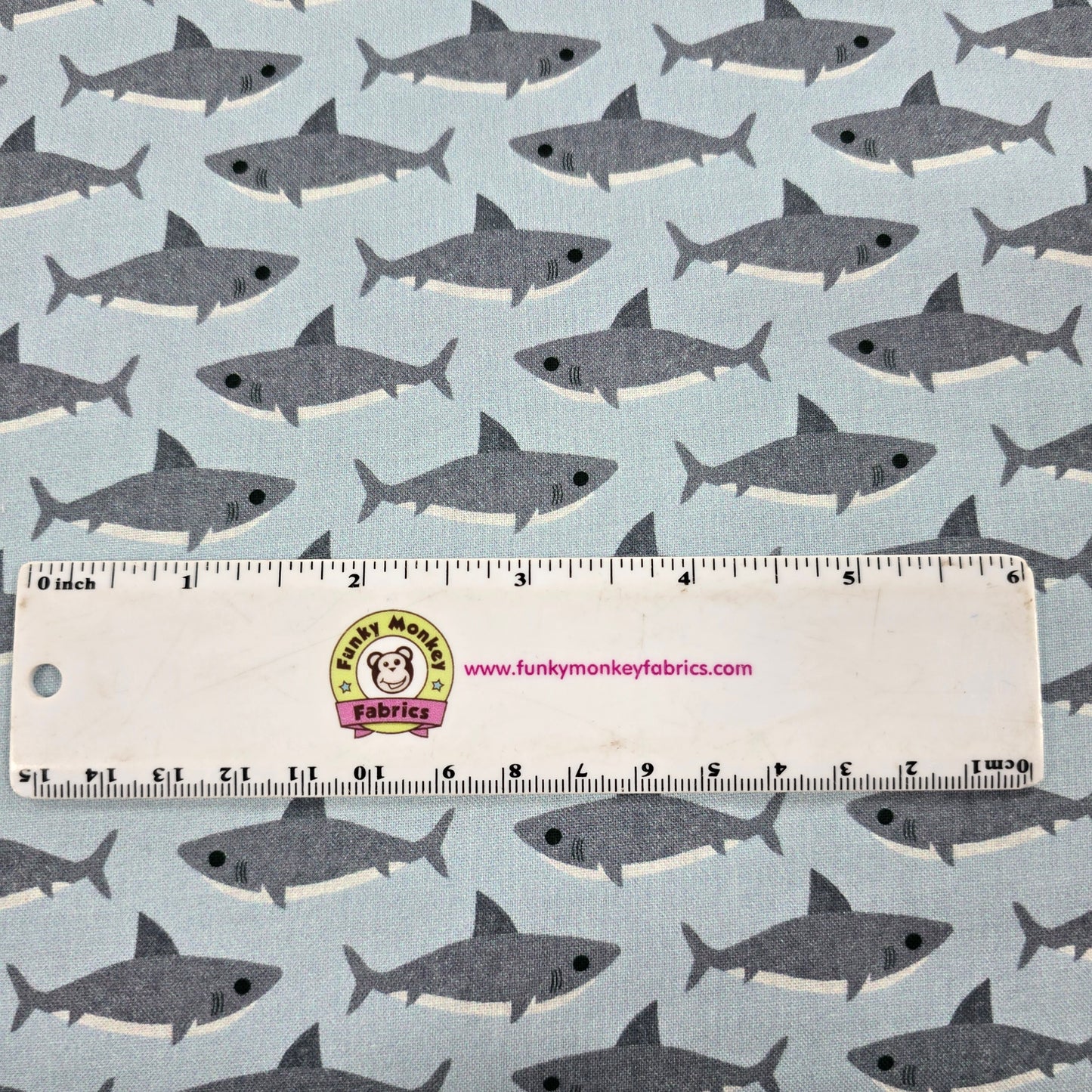 Jawsome on Scuba Blue - Beyond the Sea - Dear Stella Cotton