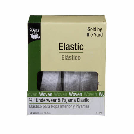 1.91cm (3/4") Underwear & Pajama Elastic