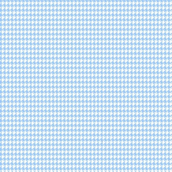 Baby Blue Houndstooth - AE Nathan Flannel