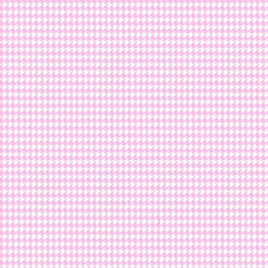 Baby Pink Houndstooth - AE Nathan Flannel