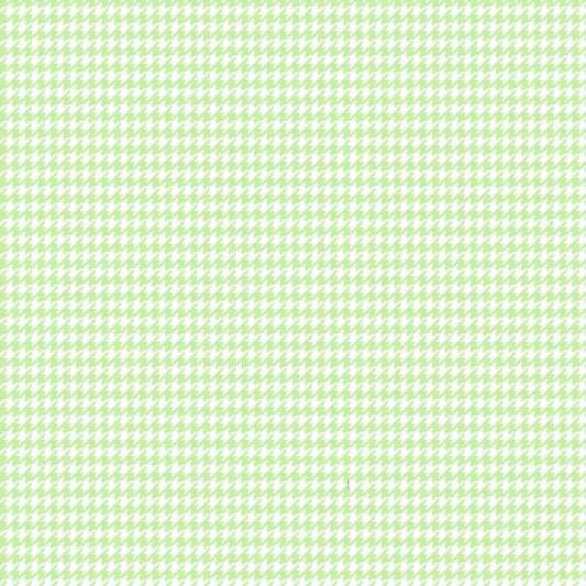 Lime Green Houndstooth - AE Nathan Flannel