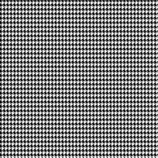 Black Houndstooth - AE Nathan Flannel