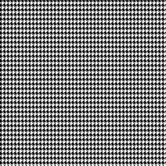 Black Houndstooth - AE Nathan Flannel