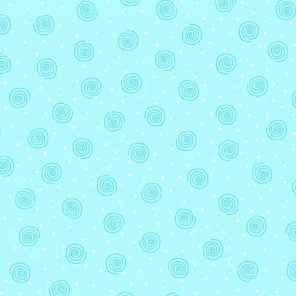 Blue Squiggles - AE Nathan Flannel