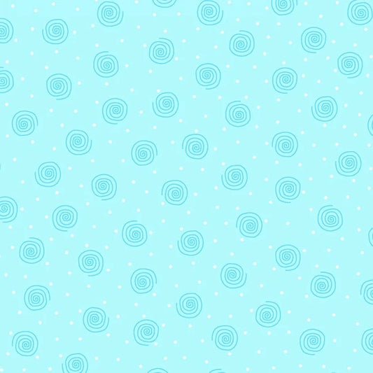 Blue Squiggles - AE Nathan Flannel