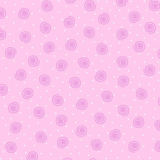 Pink Squiggles - AE Nathan Flannel