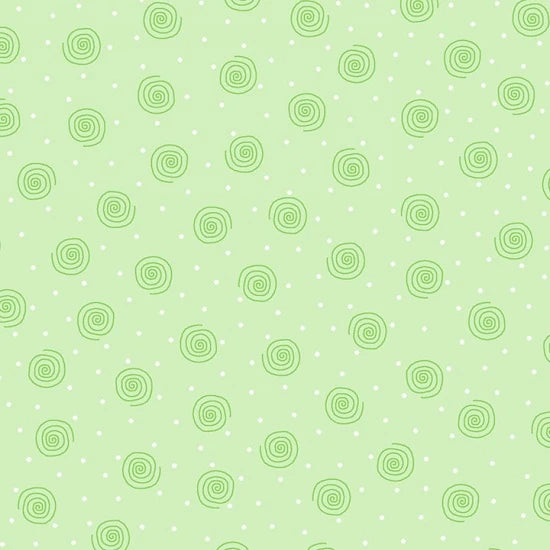 Lime Green Squiggles - AE Nathan Flannel