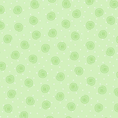 Lime Green Squiggles - AE Nathan Flannel