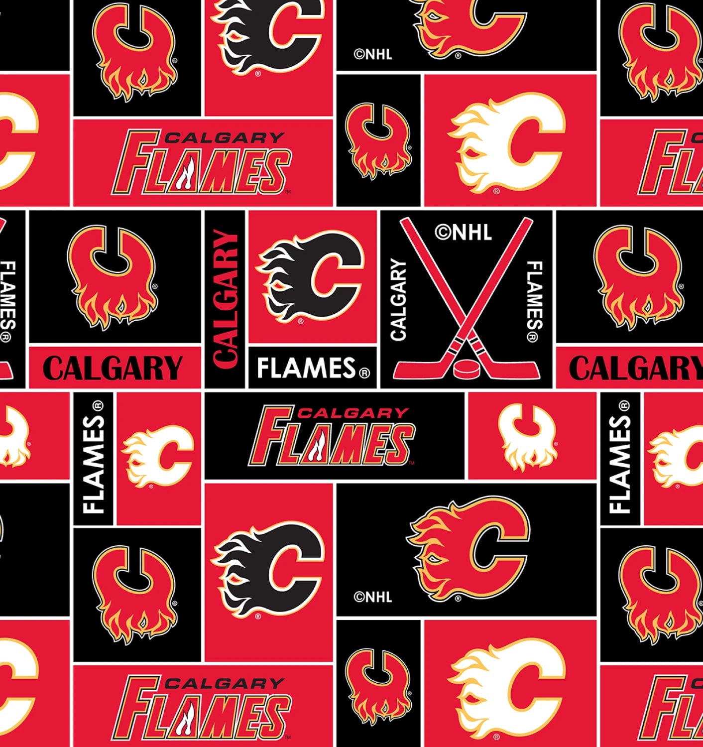 NHL Calgary Flames - Sykel Fleece (012FLA)