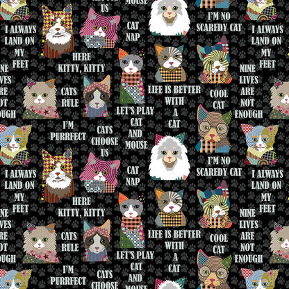 Life is Better with a Cat - Sykel Cotton