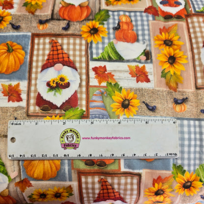 Gnome for Fall Digital - Shannon Fabrics Cuddle Minky