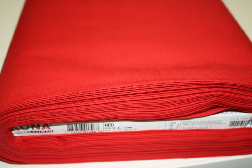Kona Red – Robert Kaufman Cotton (kona1308)