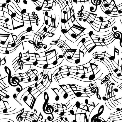 Music Notes - AE Nathan Flannel