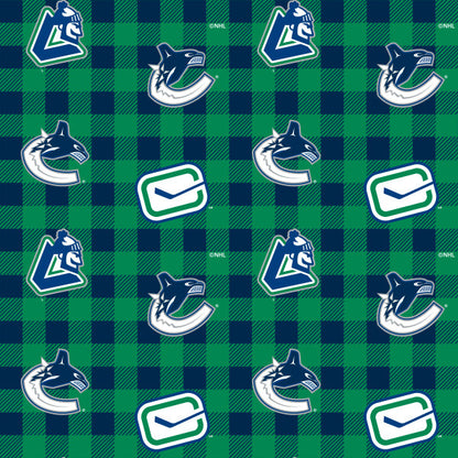 NHL Plaid Vancouver Canucks Flannel