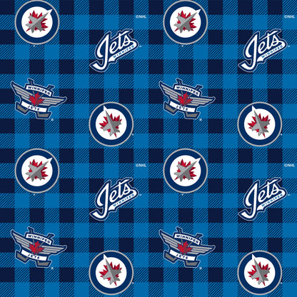 NHL Plaid Winnipeg Jets Flannel