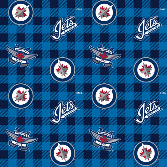 NHL Plaid Winnipeg Jets Flannel