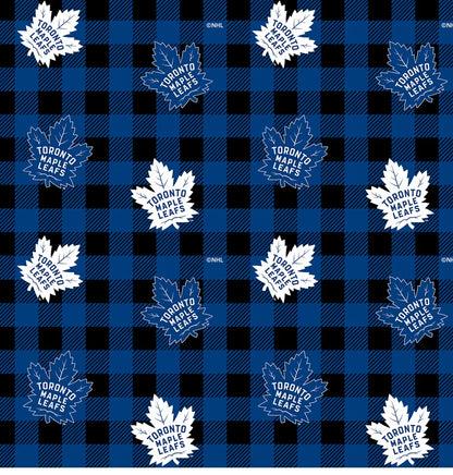 NHL Plaid Toronto Maple Leafs Flannel
