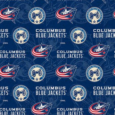 CLEARANCE NHL Columbus Blue Jackets Tone on Tone - Sykel Enterprises (1199cbj) 