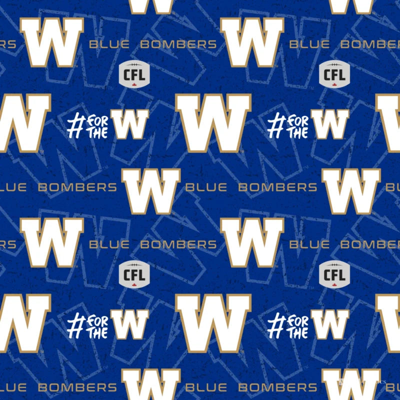 CFL Winnipeg Blue Bombers - Sykel Enterprises Cotton