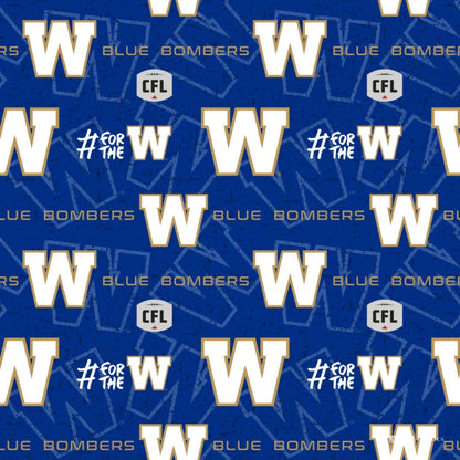 CFL Winnipeg Blue Bombers - Sykel Enterprises Cotton