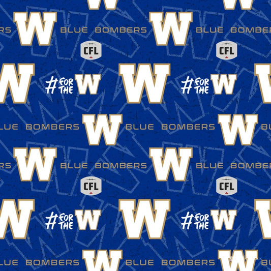 CFL Winnipeg Blue Bombers - Sykel Enterprises Cotton