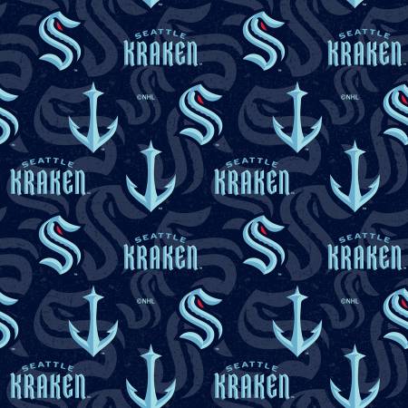 NHL Seattle Kraken - Fabric Traditions Cotton