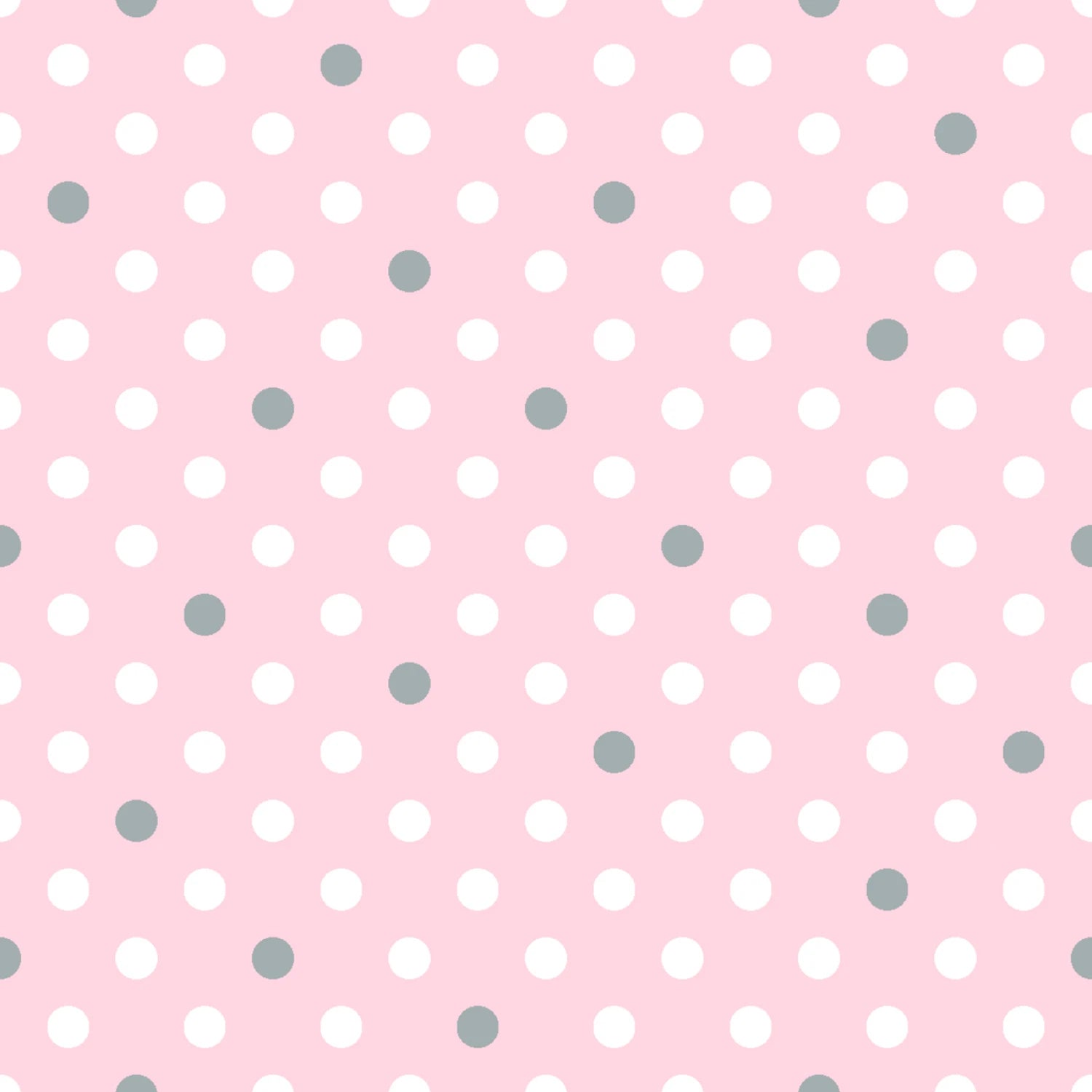 Pink Multi Dots Flannel  - 3 Wishes Flannel