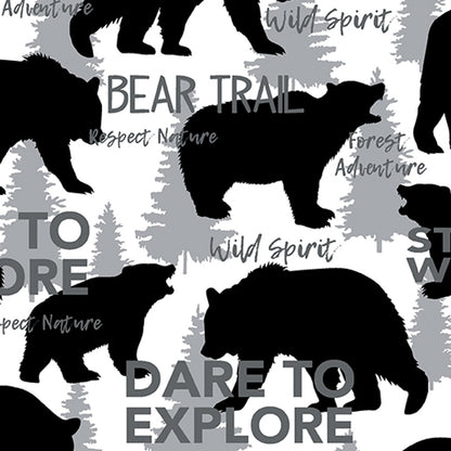 White Bear Country - Benartex Cotton