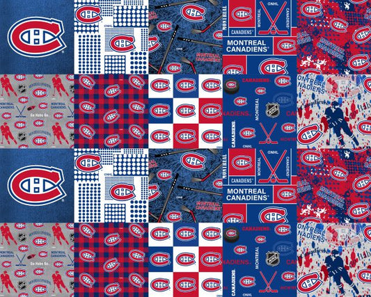 NHL Cheater Quilt Montreal Canadiens - Sykel Fleece